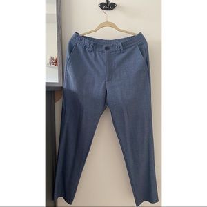 Blue navy dress pants.